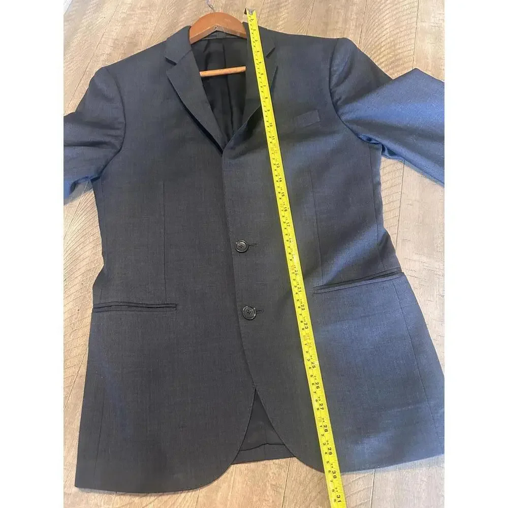 J.Crew Italian Wool Men’s Ludlow Tollegno 1900 Blazer Jacket Navy size 38S